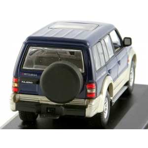 1/43 Mitsubishi Pajero II LWB 5d синий мет