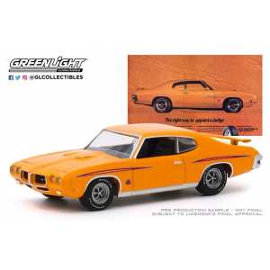 1/64 Pontiac GTO Judge The Right Way To Appoint A Judge 1970 оранжевый