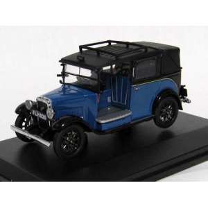 1/43 Austin Low Loader Taxi Blue 1934