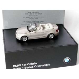 1/43 BMW 1er Cabrio (E88) cashmeresilbermet.