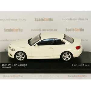 1/43 BMW 1-SERIES COUPE 2007 WHITE