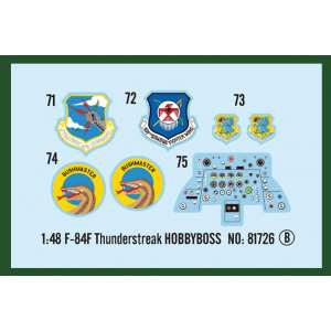 1/48 Самолет F-84F Thunderstreak