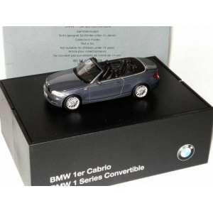 1/43 BMW 1er Cabrio (E88) sparklinggraphitemet.