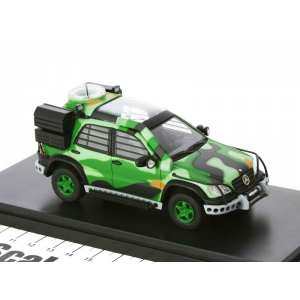 1/43 Mercedes-Benz ML 320 (W163) 1997 из фильма Парк Юрского Периода (Jurrasic Park) закрытый