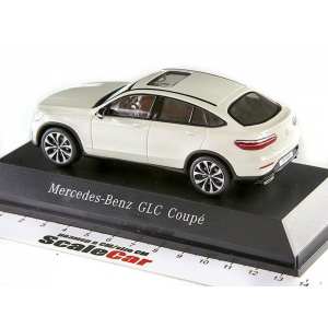 1/43 Mercedes-Benz GLC Coupe C253 белый металлик