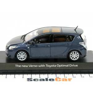 1/43 Toyota Verso polar blue серо-синий мет