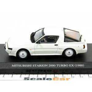 1/43 Mitsubishi Starion 2000 turbo EX US Europe spec 1988 белый