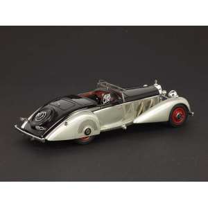 1/43 Mercedes-Benz 540K Special Roadster Mayfair 1937 серебристый с черным