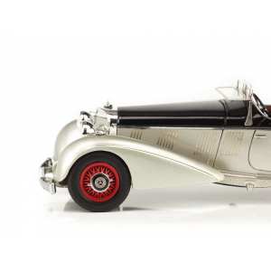 1/43 Mercedes-Benz 540K Special Roadster Mayfair 1937 серебристый с черным