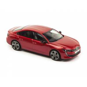 1/43 Peugeot 508 GT Sedan 2018 красный