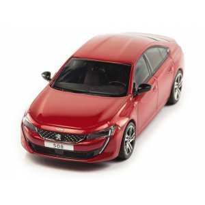 1/43 Peugeot 508 GT Sedan 2018 красный