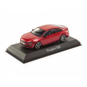 1/43 Peugeot 508 GT Sedan 2018 красный