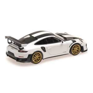 1/43 Porsche 911 (991.2) GT2RS 2018 белый с пакетом Weissachpaket