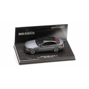1/43 Brabus 600 (Mercedes-AMG C 63S) 2015 матовый серый металлик