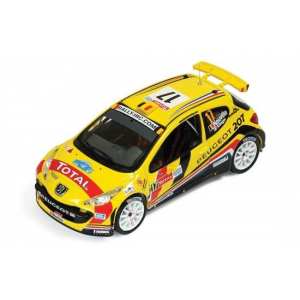 1/43 Peugeot 207 S2000 17 T.Neuville - K. Nicolas 3rd Ypres Rally 2010
